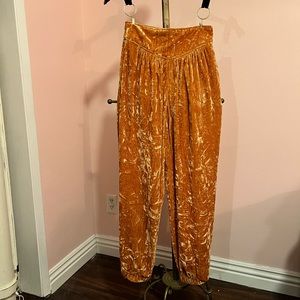 Urban Outfitters Velvet Jeanie Pants!